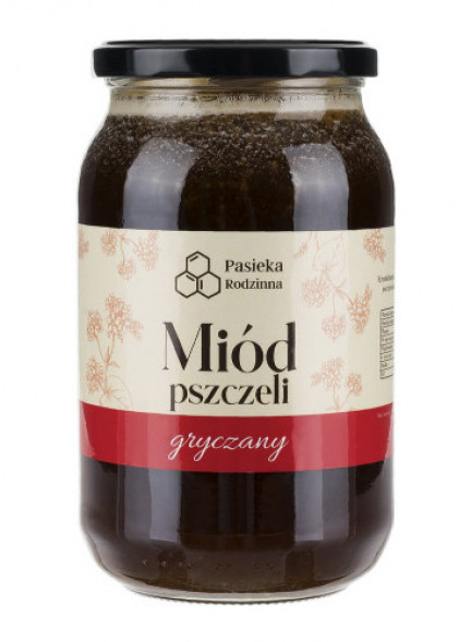 Miód gryczany 1150 g : Artykuły spożywcze