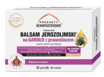 Balsam Jerozolimski na gardło z prawoślazem - 32 pastylki do ssania : Preparaty ziołowe