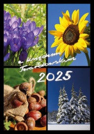 2025 z ks. Twardowskim. 4 pory roku : Kalendarze