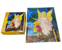 Puzzle Anioł Stróż 120 el. : Gry i zabawy religijne
