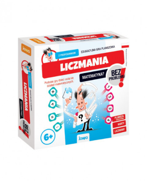 Liczmania z Profesorkiem. Edukacyjna gra planszowa - Jawa : Edukacja. Pomoce szkolne