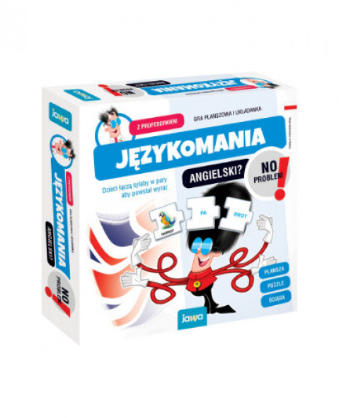 Językomania z Profesorkiem. Edukacyjna gra planszowa - Jawa : Edukacja. Pomoce szkolne