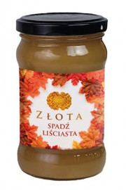 Miód złota spadź liściasta : Artykuły spożywcze