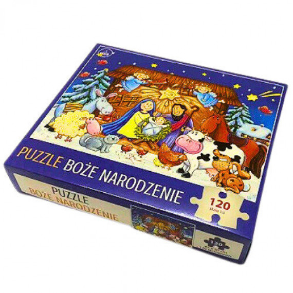 Puzzle Boże Narodzenie 120 el. : Gry i zabawy religijne