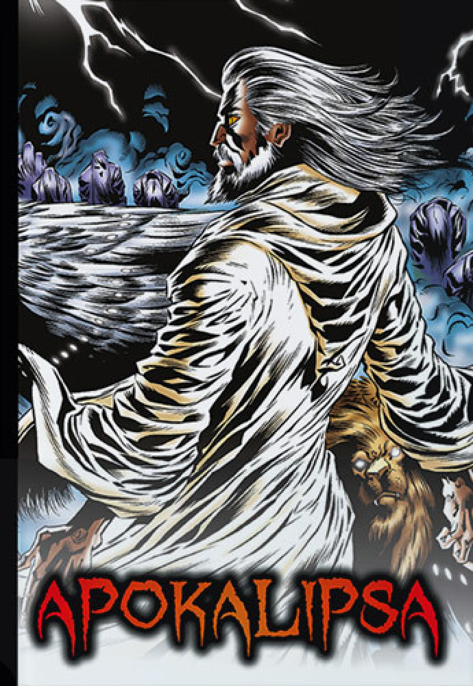 Apokalipsa. Komiks - Art Ayris, Kyle Holtz : Książki religijne dla dzieci i młodzieży