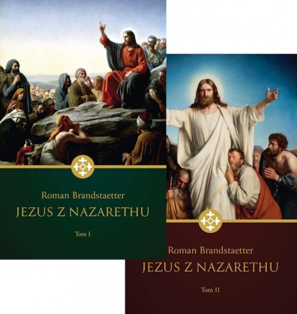 Jezus z Nazarethu Tom 1-2 - Roman Brandstaetter : Biografie religijne