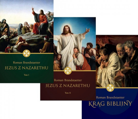 Jezus z Nazarethu + Krąg Biblijny. Pakiet - Roman Brandstaetter : Literatura religijna