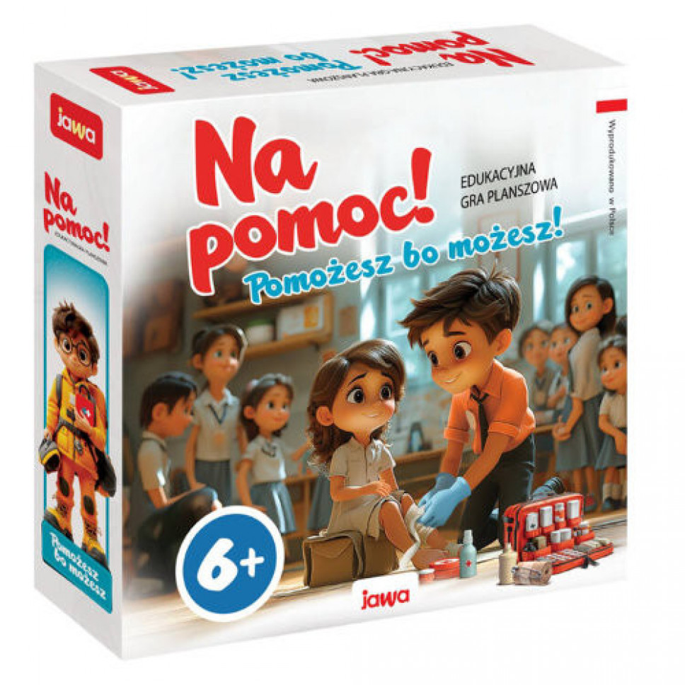 Na pomoc! Edukacyjna gra planszowa : Gry i zabawy