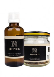 Propolis w zestawie do sporządzania roztworu : Preparaty ziołowe