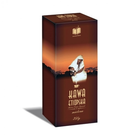 Kawa etiopska Arabica Djimmah, 250 g - mielona