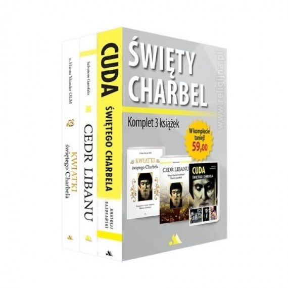 Święty Charbel. Komplet 3 książek
