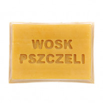 Wosk pszczeli, kostka, 200g - Pasieka Rodzinna