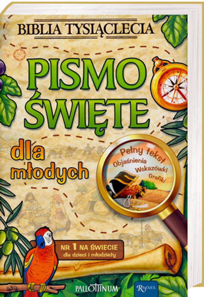 Pismo Święte dla młodych. Biblia z papugą