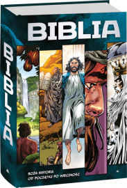 Biblia w komiksie + Apokalipsa. Komiks + Hiob. Komiks : Książki religijne dla dzieci
