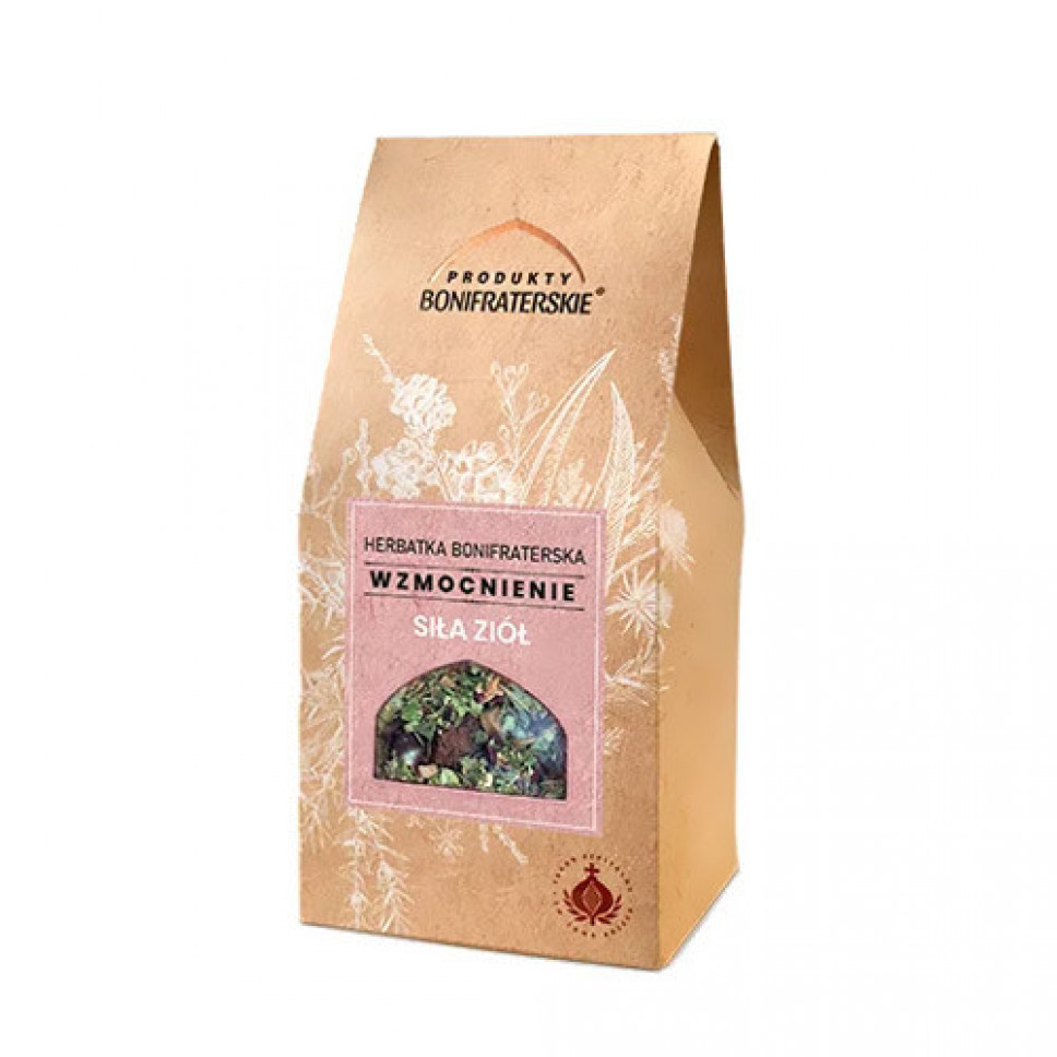 Herbatka Bonifraterska Wzmocnienie Siła Ziół - Produkty Bonifraterskie : Preparaty ziołowe