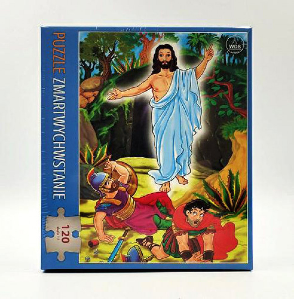 Puzzle Zmartwychwstanie - 120 elementów : Gry i zabawy religijne dla dzieci