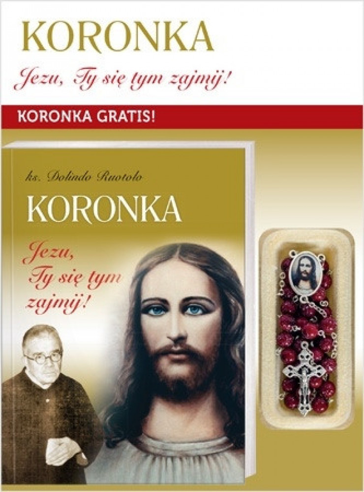 Koronka Jezu, Ty się tym zajmij. Modlitewnik z koronką gratis