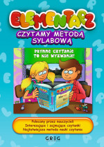 Elementarz - czytamy metodą sylabową - Alicja Karczmarska-Strzebońska : Książki edukacyjne dla dzieci