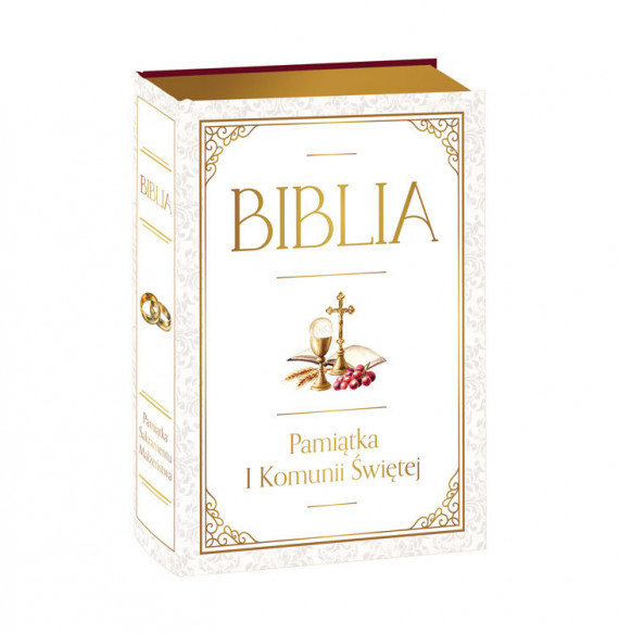Biblia. Pismo Święte Starego i Nowego Testamentu. Pamiątka I Komunii Świętej - bp Kazimierz Romaniuk