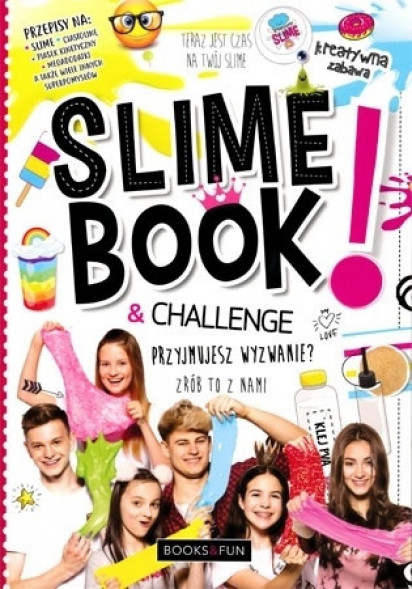 Slime book & challenge. Przyjmujesz wyzwanie? Zrób to z nami