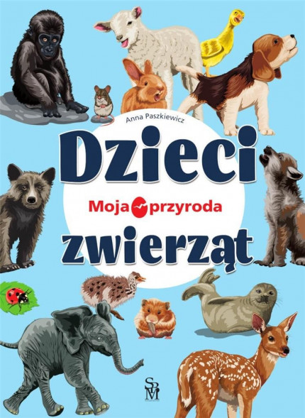Moja przyroda. Dzieci zwierząt - Książki edukacyjne dla dzieci