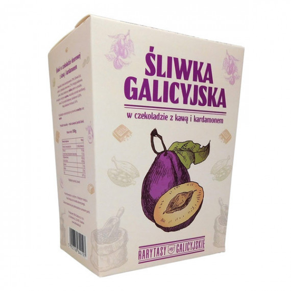 Śliwka galicyjska z kawą i kardamonem