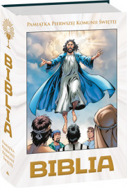 Biblia w komiksie - Pamiątka Pierwszej Komunii Świętej z DEDYKACJĄ