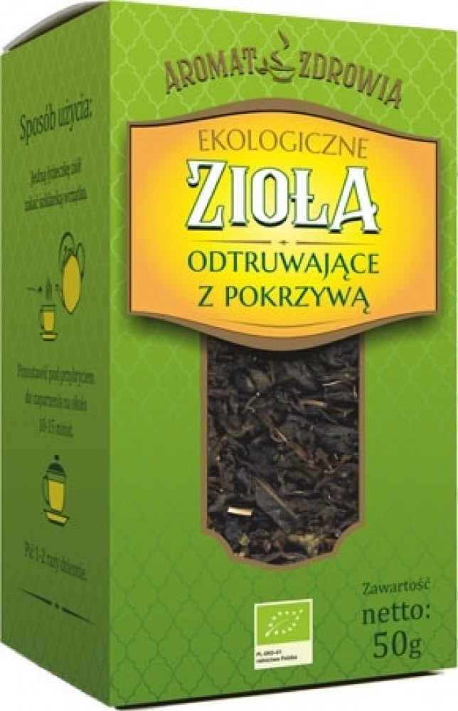 Zioła odtruwające z pokrzywą (sypane) 50g - krótki termin przydatności!