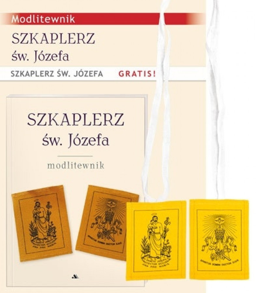 Szkaplerz św. Józefa. Modlitewnik ze szkaplerzem w prezencie