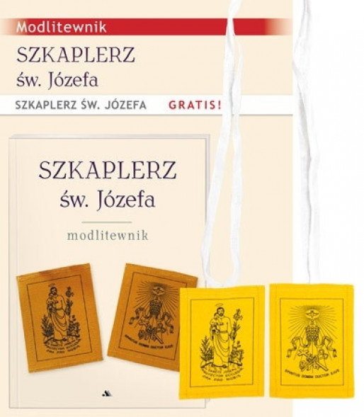 Szkaplerz św. Józefa. Modlitewnik ze szkaplerzem w prezencie