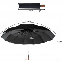 Parasol składany - parasolka automatyczna, 12 drutów