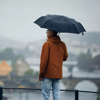 Parasol składany - parasolka automatyczna, 12 drutów