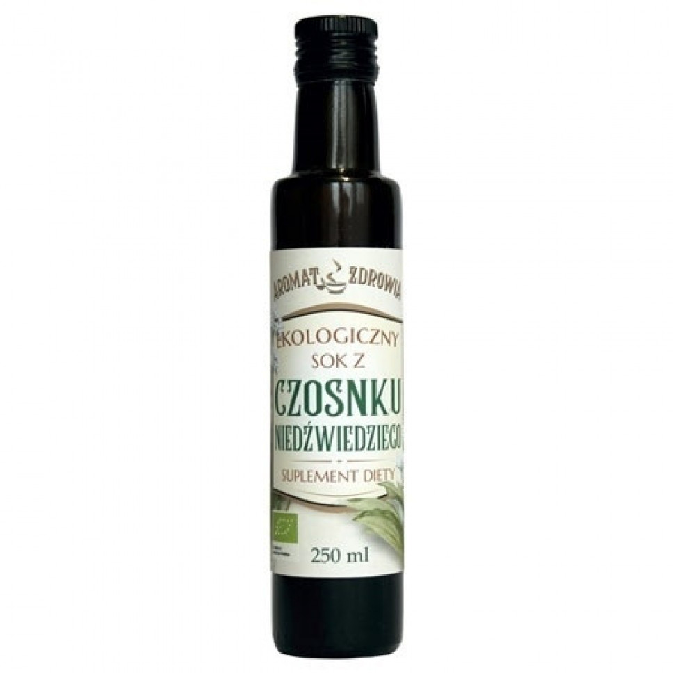 Sok z czosnku niedźwiedziego, ekologiczny, 250 ml