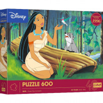 Puzzle Pocahontas, 600 elementów - grafiki Disneya - Trefl : Gry i zabawy dla dzieci