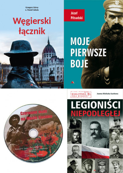 Zestaw miłośników polskiej historii - komplet: 3 książki + płyta CD