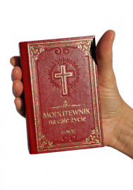 Modlitewnik na całe życie (bordowy) - Hubert Wołącewicz : Modlitewniki