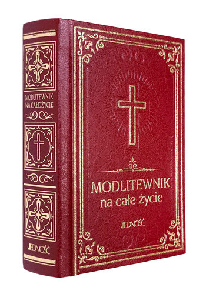 Modlitewnik na całe życie (bordowy) - Hubert Wołącewicz : Modlitewniki