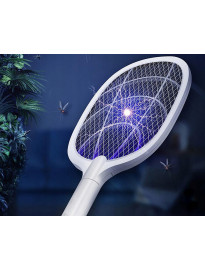 Elektryczna łapka na muchy + lampa UV, kolor biały