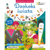 Pióro KAKADU + książka Dookoła świata - Jupi Jo!