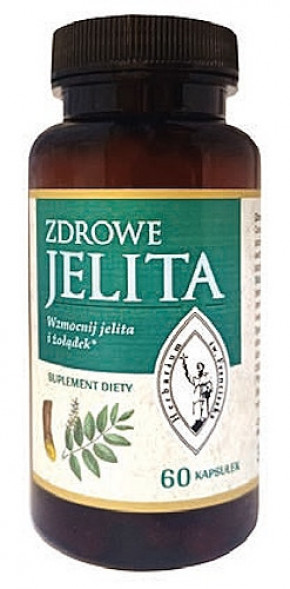 Zdrowe jelita. Wzmocnij jelita i żołądek. 60 kapsułek - Herbarium św. Franciszka