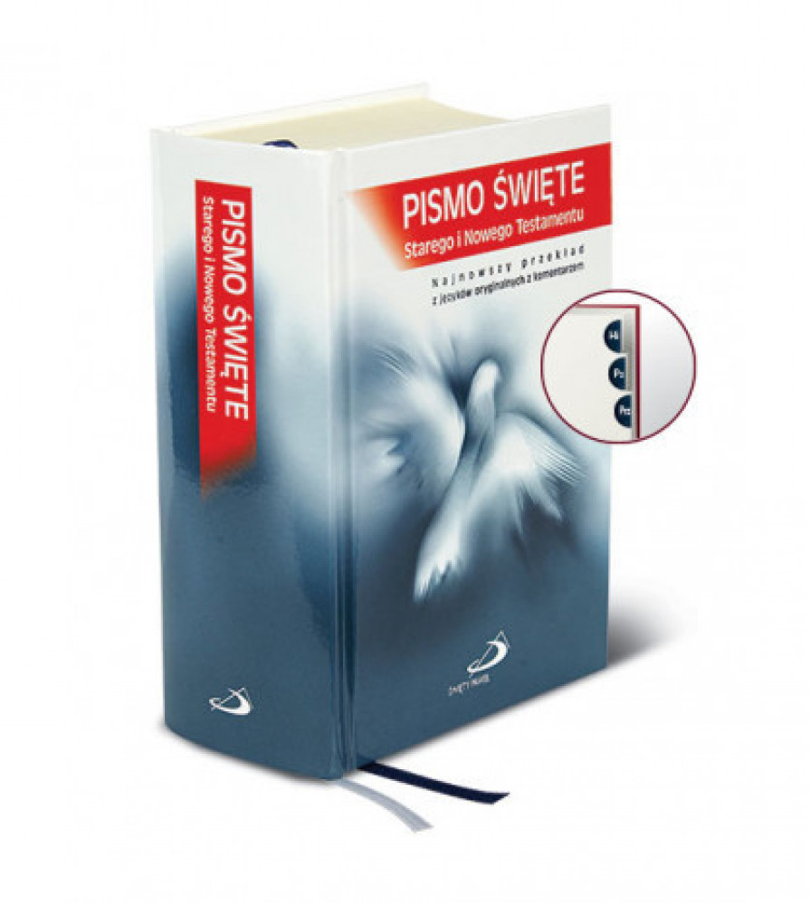 Pismo Święte Starego i Nowego Testamentu (mały format, twarda oprawa, paginatory)