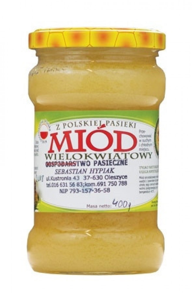 Miód wielokwiatowy, 400 g