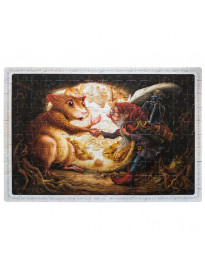 Puzzle O krasnoludkach i o sierotce Marysi - 140 elementów - Gereon