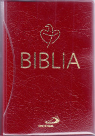 Biblia Tabor - bordowa - oprawa PVC
