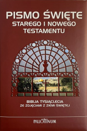 Pismo Święte Nowego Testamentu Biblia Tysiąclecia ze zdjęciami z Ziemi Świętej - Pallottinum
