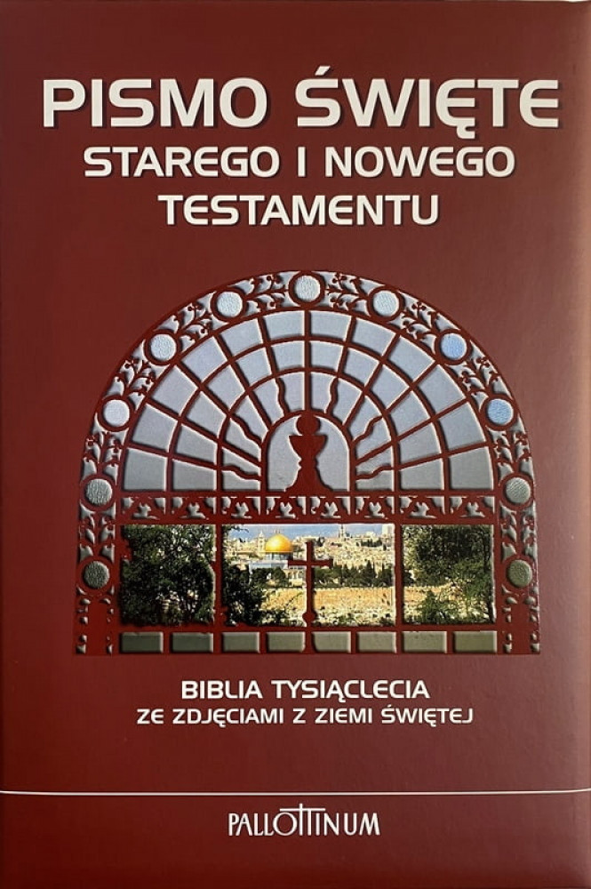 Pismo Święte Nowego Testamentu Biblia Tysiąclecia ze zdjęciami z Ziemi Świętej - Pallottinum