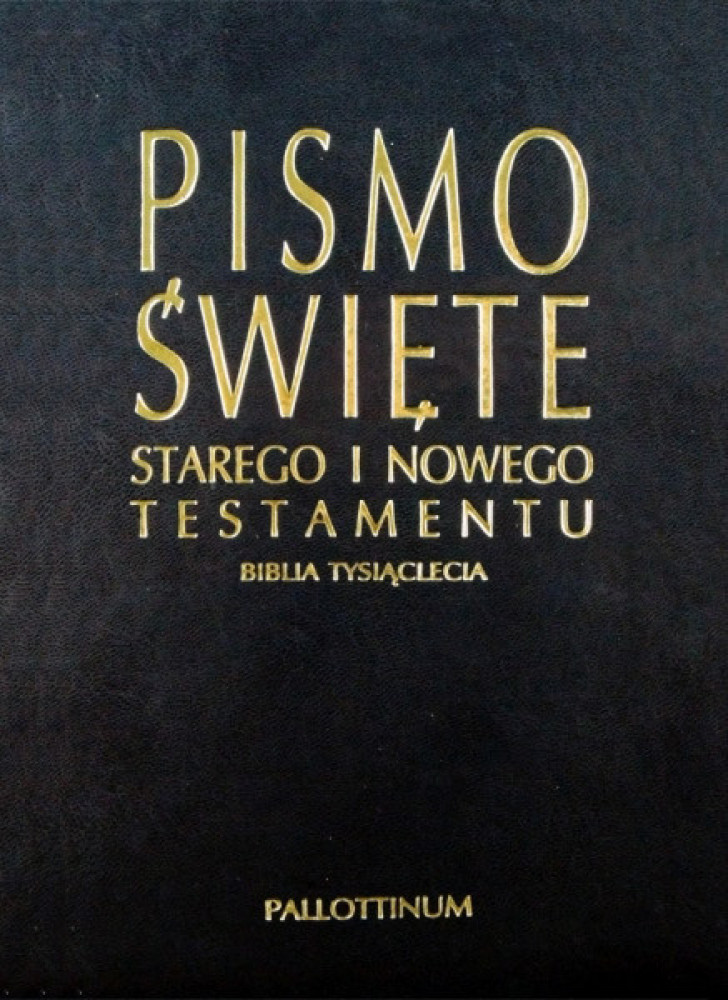 Pismo Święte St. i Nw. Testamentu - Biblia Tysiąclecia - paginatory, ekooprawa