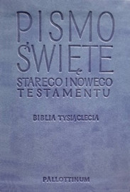 Biblia Tysiąclecia Travel - jasnoniebieska, miękka ekooprawa - Pallottinum