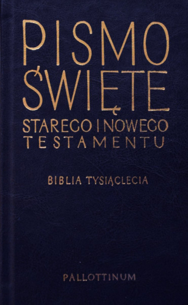 Biblia Tysiąclecia - format oazowy, ekooprawa - Pallottinum