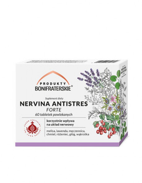 Nervina Antistres Forte. Suplement diety, 60 tabletek